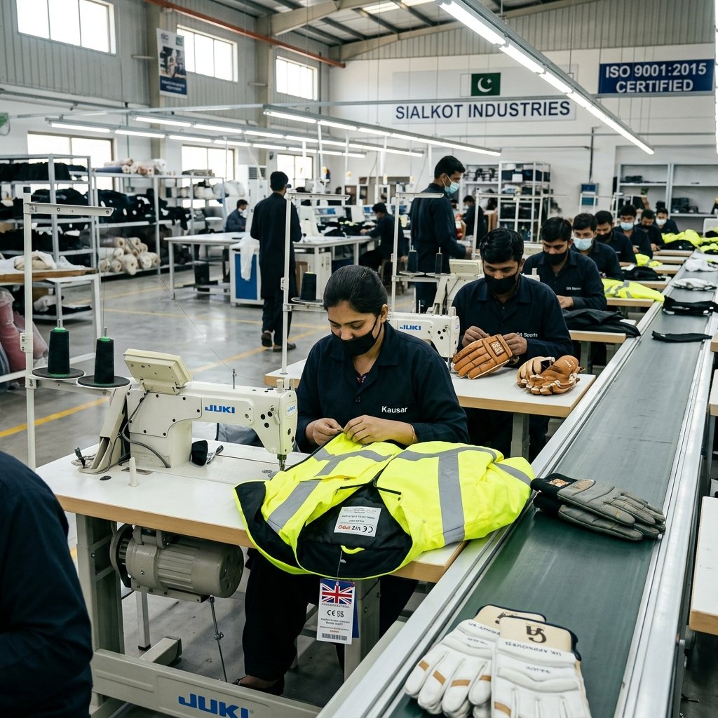 Sialkot to the World: Exporting Safety Wear & Sports Goods using a UK Entity