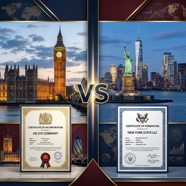 UK Ltd vs US LLC Comparison